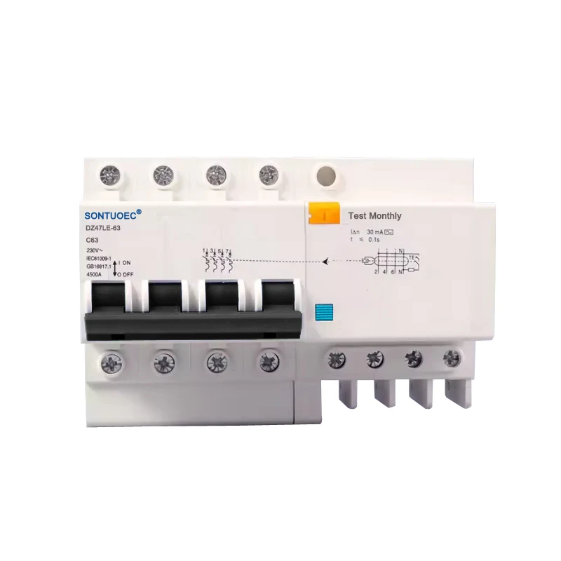 4P RCBO AC տեսակը