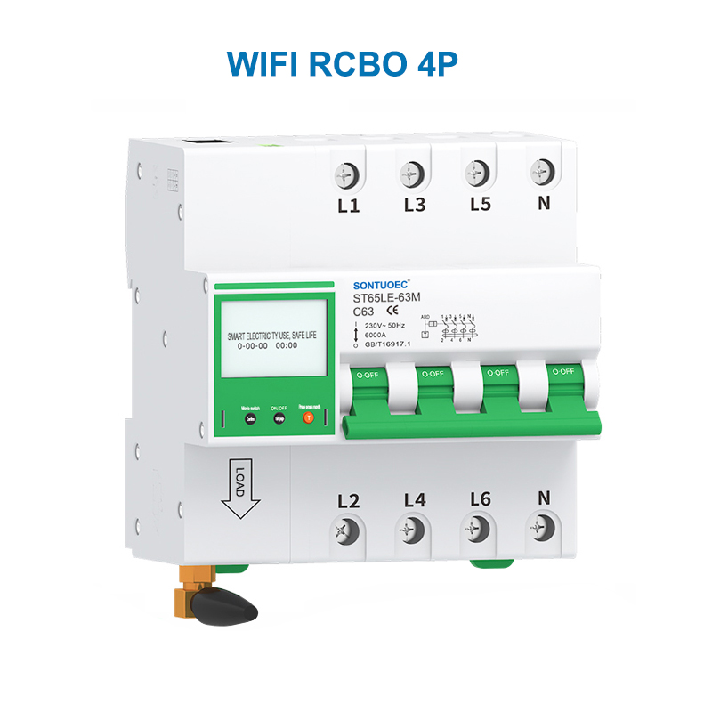 Iot խելացի սխեմաների խանգարող wifi mcb rcbo